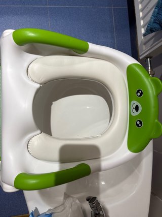 Asiento reductor WC infantil con escalón