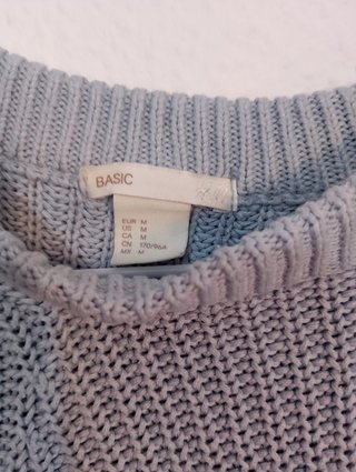 Jersey azul de punto