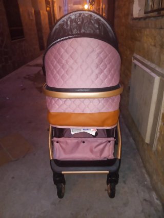 Carrito Bebé GLOKID 3 en 1 Rosa