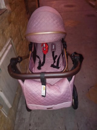Carrito Bebé GLOKID 3 en 1 Rosa