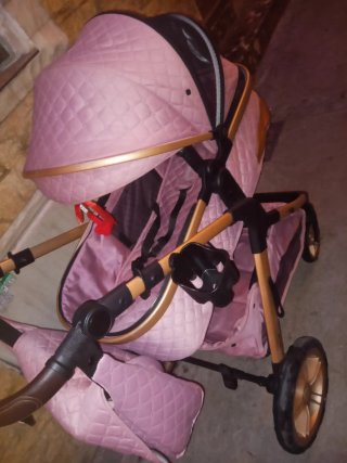 Carrito Bebé GLOKID 3 en 1 Rosa