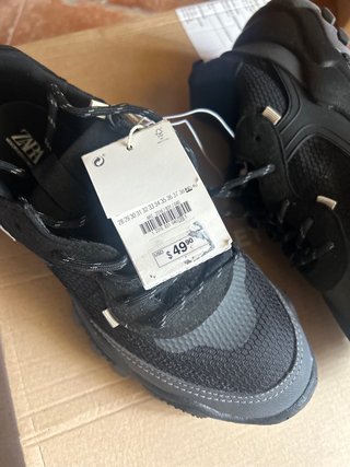 Zapatillas Zara Negras Talla 39