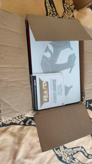 Caja Vacía UPC Charizard Espada y Escudo