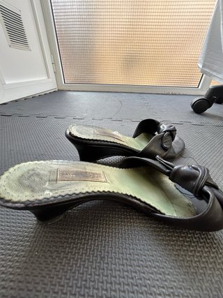Zuecos Pedro Miralles Piel Negro Talla 36