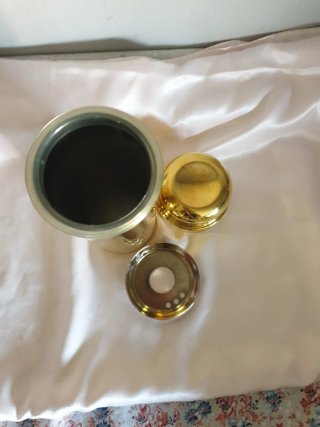 Shaker ottone vintage