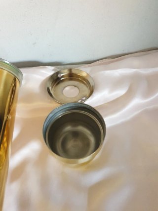 Shaker ottone vintage
