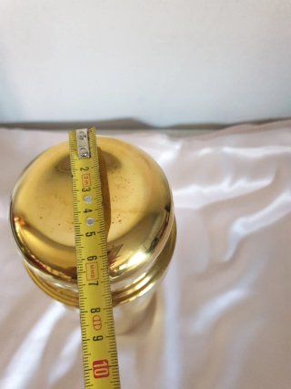 Shaker ottone vintage