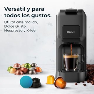Cecotec Cafetera Cápsulas Express Compacta FreeSty