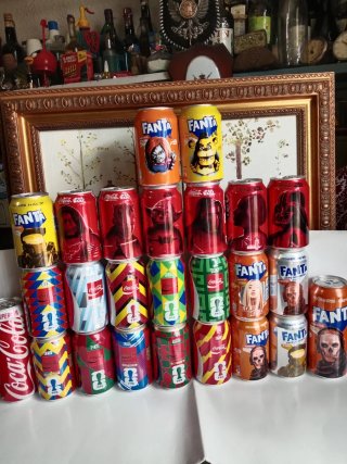 Colección 25 Latas Conmemorativas