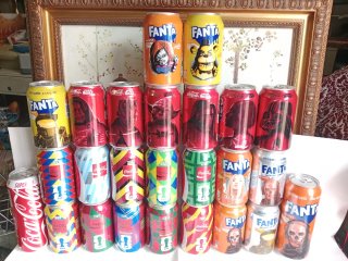 Colección 25 Latas Conmemorativas