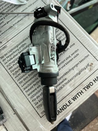 Bombín y llave arranque Audi A3 8p