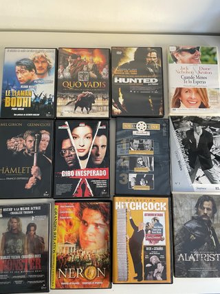12 Películas DVD Clásicos Acción/Aventura