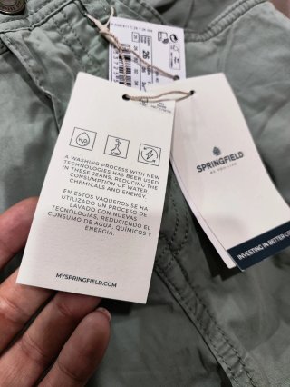 Pantalón Springfield Slim Hombre T.S Nuevo etiquet