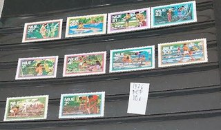 (nu371/376a)Nigeria-Niue definitive sconto 50% 195