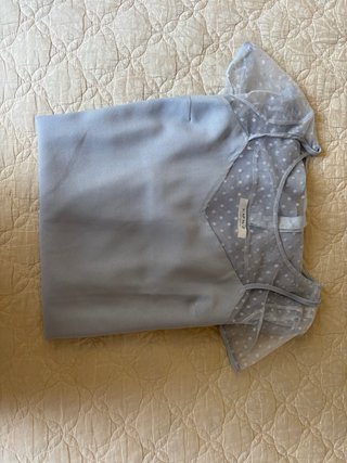 Vestido Naf Naf azul talla S nuevo