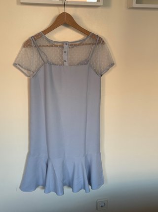 Vestido Naf Naf azul talla S nuevo