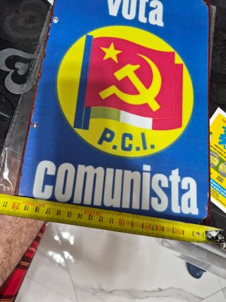 Manifesto PCI Vota Comunista