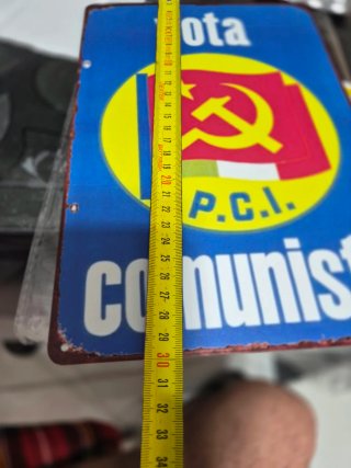 Manifesto PCI Vota Comunista