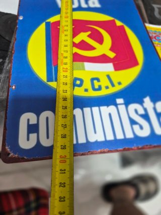 Manifesto PCI Vota Comunista