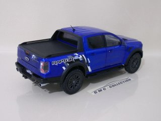 Ford Ranger Raptor 2024 Blu Blue Met. Solido 1/18