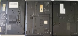Lote 3 portátiles y 3 maletines