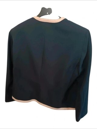 Completo donna vintage gonna blu scuro