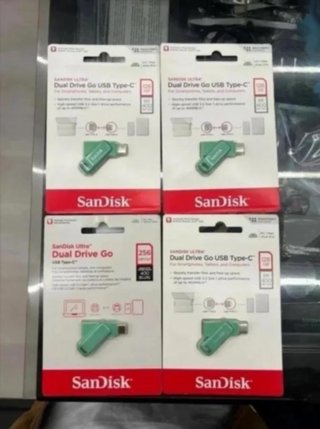 Lote 4 SanDisk Ultra Dual Drive Go USB Type-C 128