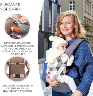 Mochila Portabebés Kinderkraft NINO Confetti