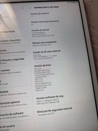 Samsung Galaxy Tab A Blanca funciona lento
