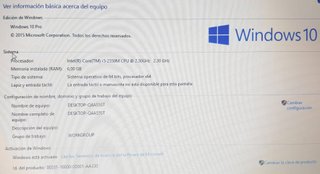 Portátil HP intel core i5