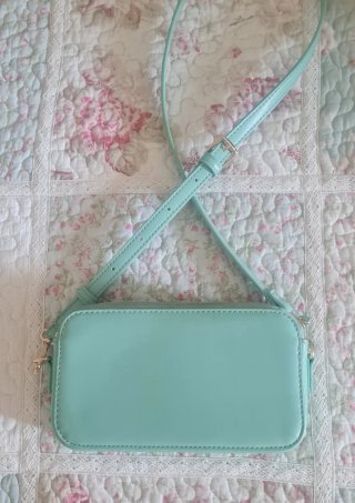 Bolso bandolera Silvian Heach verde agua