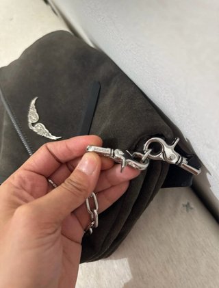 Bolso Zadig & Voltaire Gris Piel