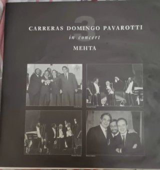 Vinilo Carreras, Domingo, Pavarotti (LP)