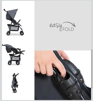Carrito de bebé ligero Hauck