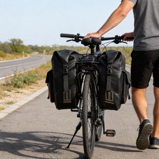 NUEVO! Alforja Trasera Bicicleta Negra