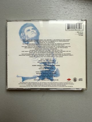 CD Elton John Live in Australia