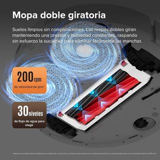Roborock Qrevo Master Robot Aspirador, Autovaciado BLANCO,REACONDICIONADO, señales de uso