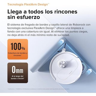 Roborock Qrevo Master Robot Aspirador, Autovaciado BLANCO,REACONDICIONADO, señales de uso