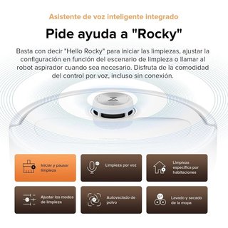Roborock Qrevo Master Robot Aspirador, Autovaciado BLANCO,REACONDICIONADO, señales de uso