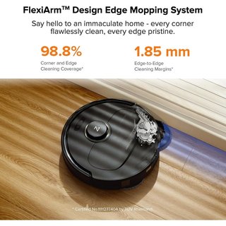 Roborock Qrevo Pro QR1PES Robot Aspirador, Autovaciado negro , REACONDICIONADO, señales de uso