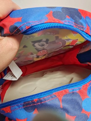 Zainetto Topolino Disney con tasche porta borracci