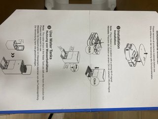 ECOVACS DEEBOT X5 Omni Robot Lavador , Aspirador REACONDICIONADO , señales de uso