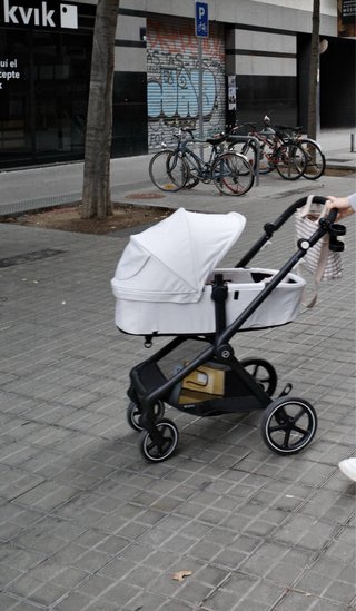 Cybex Eos Silla de Paseo Plata