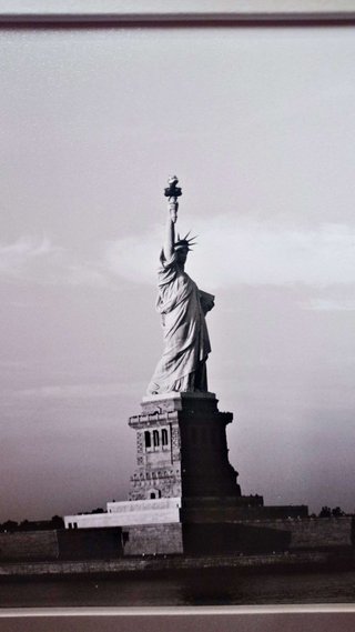 Cuadro Vintage Estatua de la Libertad