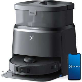 ECOVACS DEEBOT T30 Omni Robot Aspirador y Fregasuelos, Mini estación, REACONDICIONADO, Señales de uso