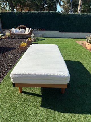 Llit articulat elèctric amb matalàs, 200x90cm