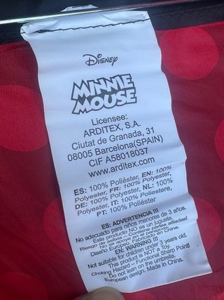 Paraguas infantil Minnie Mouse Disney
