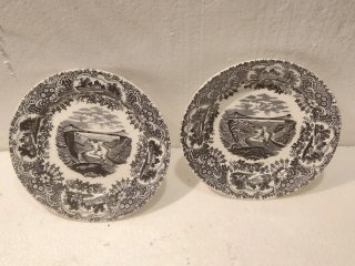 Lote 6 platos antiguos cerámica