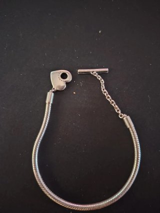 Pulsera Pandora Corazón Plata