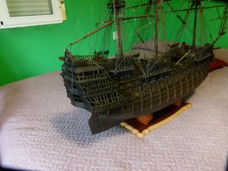 Maqueta, Modelo galeón , referencias perla negra